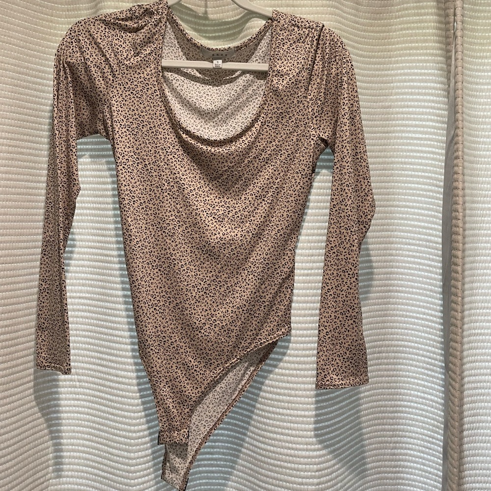 Cheetah bodysuit size small
